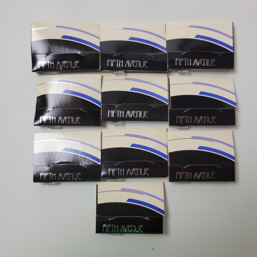 Vintage 1986 Avon Fifth Avenue Cologne Sample Packets Set of 10 1986